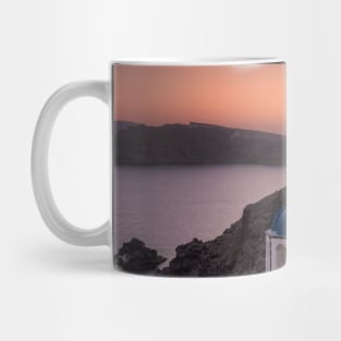 Oia Sunset in Santorini, Greece Mug